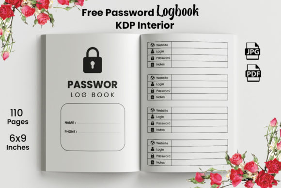 Download Free Password Logbook - Log Collection