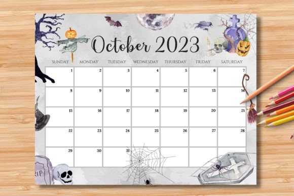 Download Editable /Fillable October 2023 Calendar - Calendar Collection