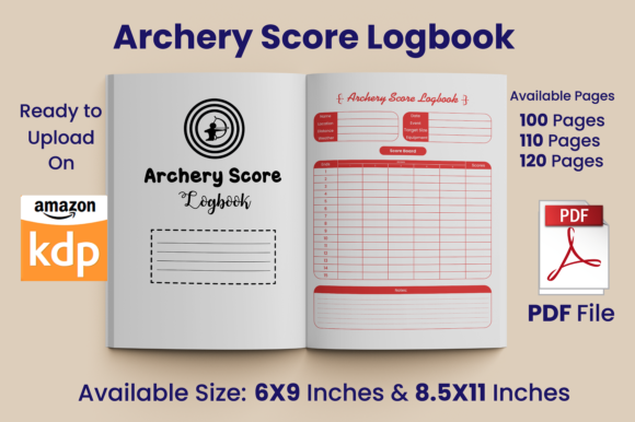 Download Archery Score Logbook KDP Interior - Log Collection