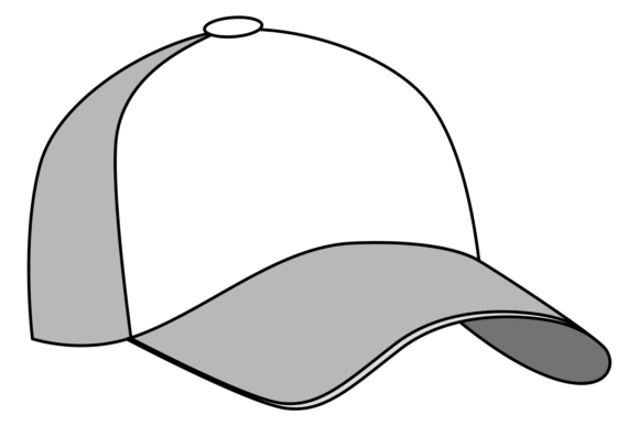 Download Blank Cap Design. Baseball Hat Empty Tem - Premium Resources
