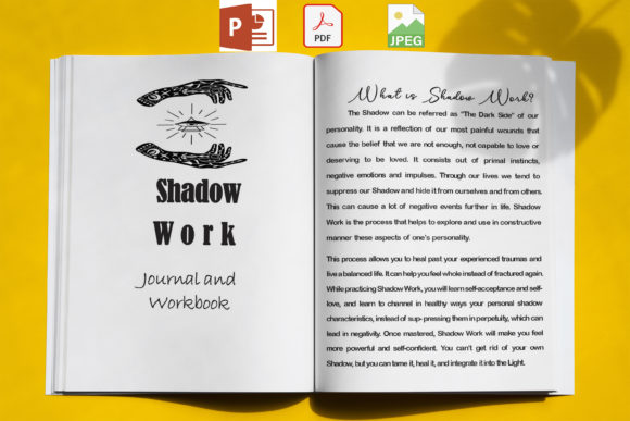Download Tarot Shadow Work Workbook KDP Journal - Shadow work Collection